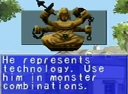 23-08-19 puraguma-god.png (257 KB) "Puraguma God" statue in Monster Rancher