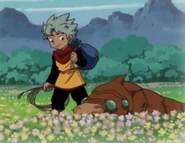 Allan with Small Worm