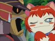 MumMew's charms don't work on him.