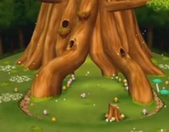 Entrance to the underground ruins