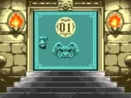 Vault doors inside the tower