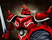 Moo's soul merges with General Durahan to create his "Ruby Knight Form"