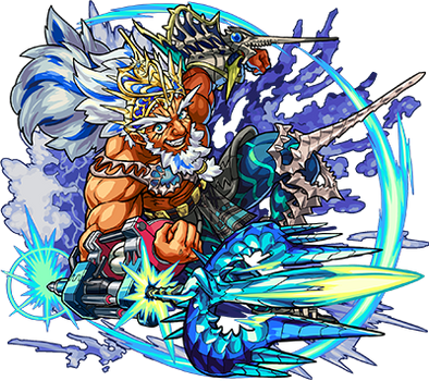 Poseidon Monster Strike Wiki Fandom