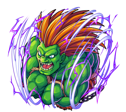 Blanka Chibi (Street fighter) para colorir by PoccnnIndustriesPT on  DeviantArt