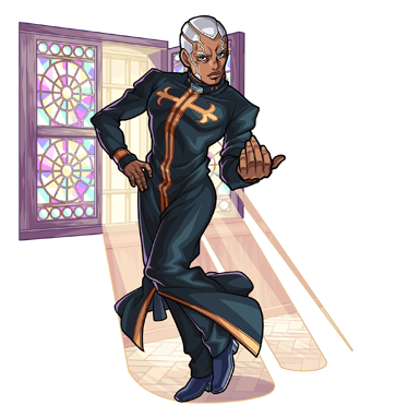 Enrico Pucci from JJBA | Enrico Pucci Figure at Plaza Japan