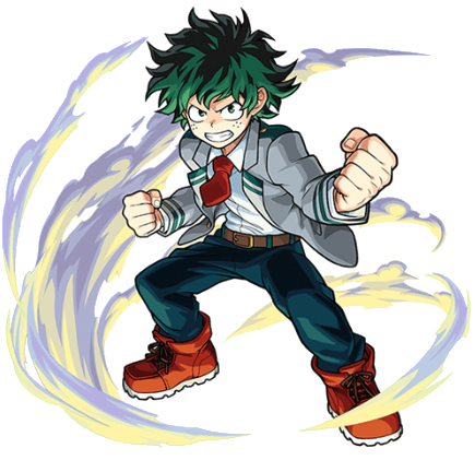 Izuku Midoriya Monster Strike Wiki Fandom