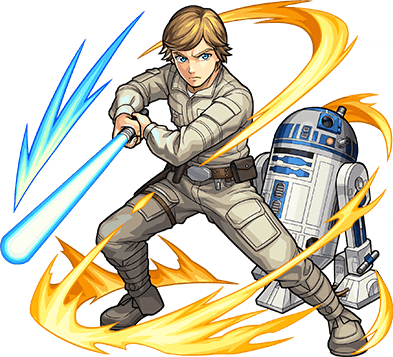 Luke & R2-D2 | Monster Strike Wiki | Fandom