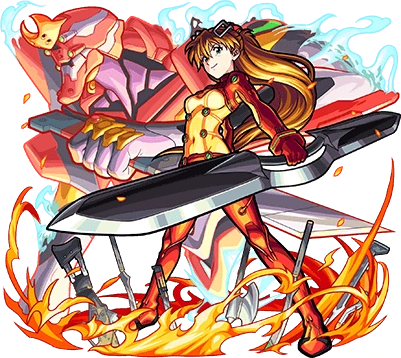 Asuka & Eva-02 | Monster Strike Wiki | Fandom