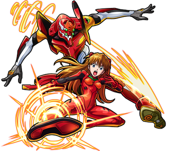 Asuka & Eva-02 | Monster Strike Wiki | Fandom