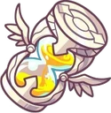 Platinum hourglass