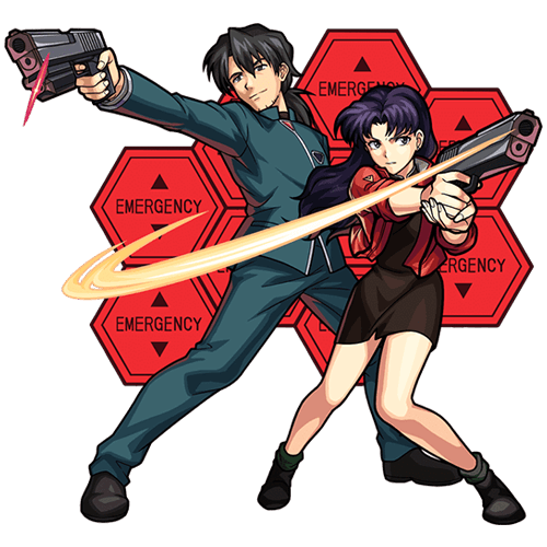 Misato & Kaji | Monster Strike Wiki | Fandom