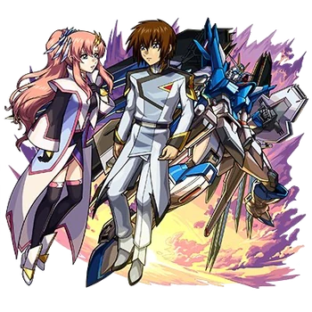 Kira Yamato & Lacus Clyne & Rising Freedom Gundam | Monster Strike