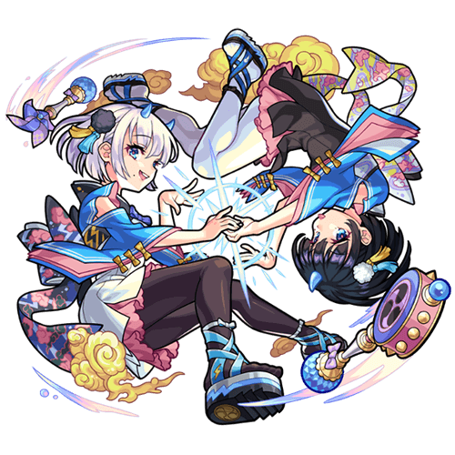 Fujin Raijin Monster Strike Wiki Fandom