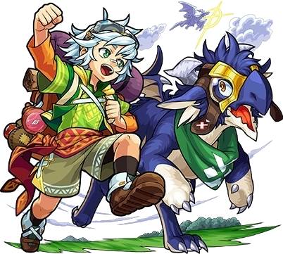 Flag Jr. & Dragon Jr. | Monster Strike Wiki | Fandom