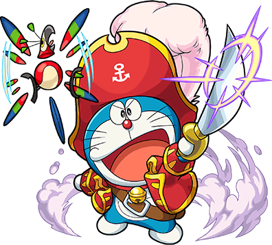 Doraemon - Captain Hat | Monster Strike Wiki | Fandom