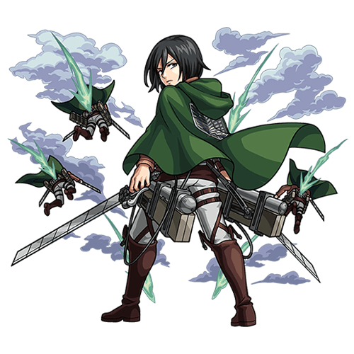 Mikasa Ackermann | Monster Strike Wiki | Fandom