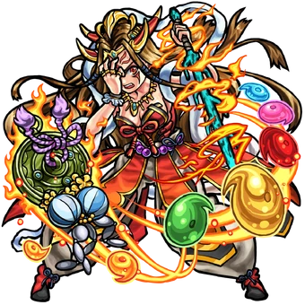 虹土竜　閻魔 Izanami | Monster Strike Wiki | Fandom
