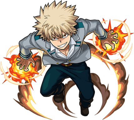 Katsuki Bakugo Monster Strike Wiki Fandom