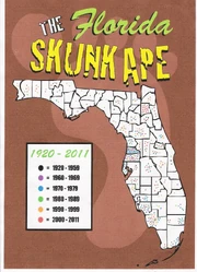 Skunk Ape sightings, 1920-2011