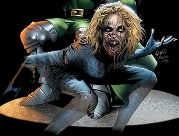 Invisible Woman Marvel Zombies