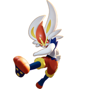 Cinderace art