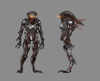 Mass Effect 2 character concept art Collector