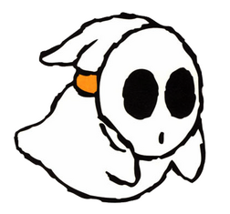 SMW2 Yoshis Island Boo Guy