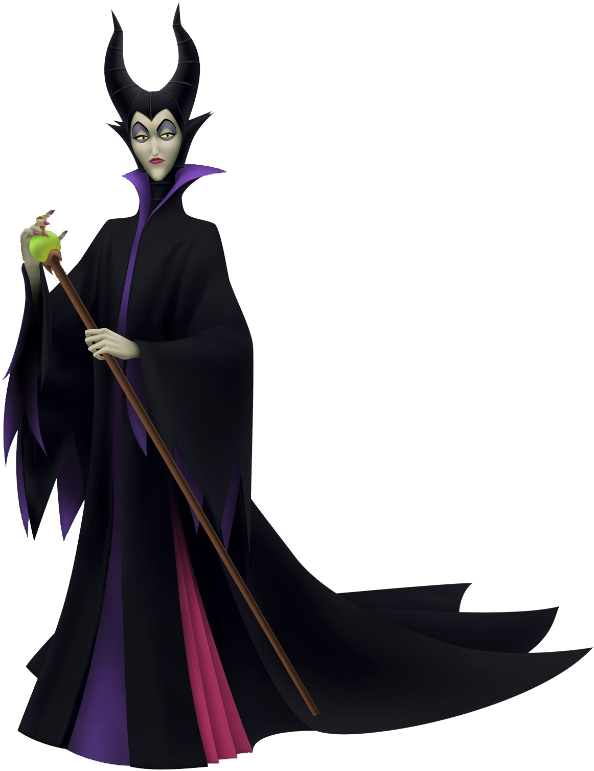 Maleficent with Raven Sticker  Evil disney, Sleeping beauty