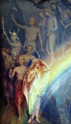 The Northern Gods Descending William Collingwood