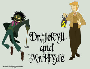 Dr. Jekyll and Mr. Hyde cover 2 by eve the strange