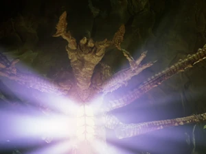 It projecting the Deadlights in its spider form