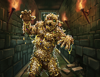 Treasure golem