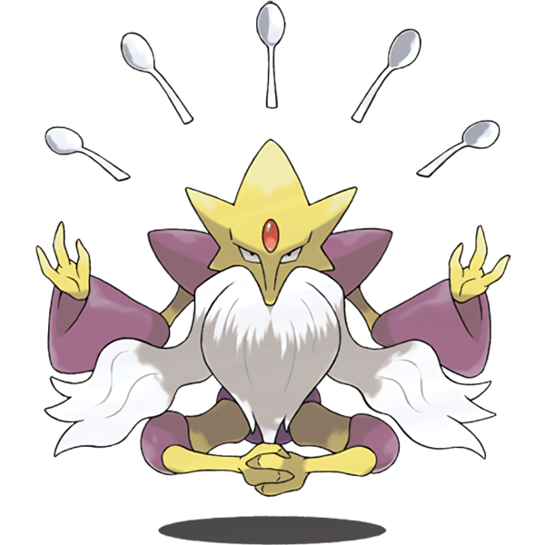 Alakazam Triple Pendant  The Dark Side of The Spoon