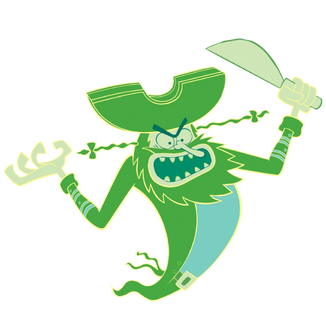 Flying Dutchman from SpongebobSquarepants