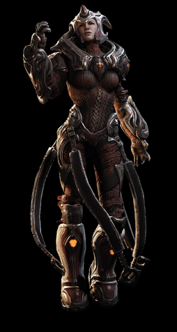 Queen Myrrah Gears 3 Art