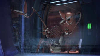 Noveria - First rachni encounter