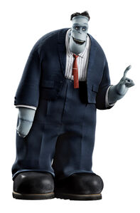 Frankenstein in the movie "Hotel Transylvania"