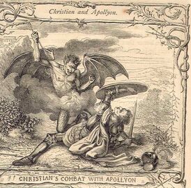 Christian and apollyon