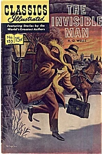 Invisible man comic