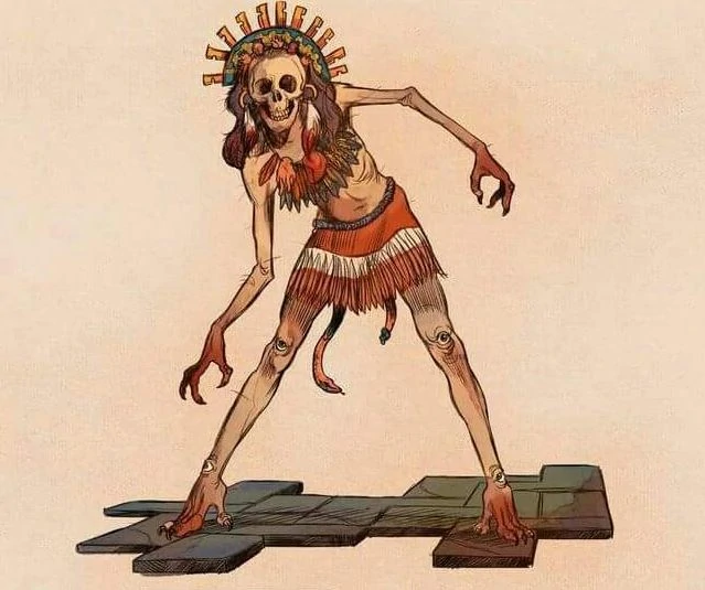 Aztec Demons Magic: Andraplatingat, the Demon of Persuasion and