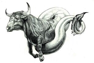 Ophiotaurus by valchitsa on deviantart
