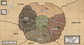 Amestris map