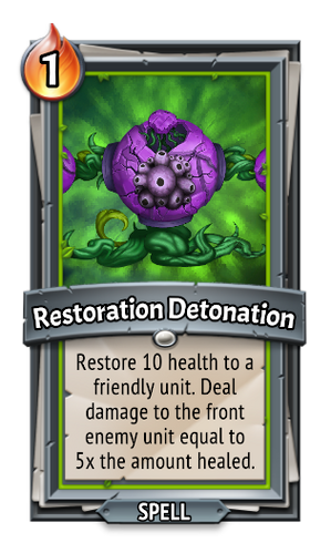 Restoration Detonation