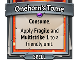 Onehorn's Tome