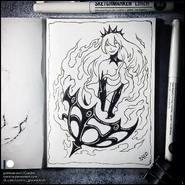 Sketchbook will o the wisp by candra de0he93