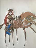 Steampunk Arachne
