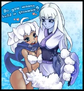 Yeti yuki-onna yuri 1