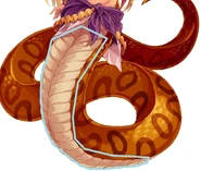 Lamia tail part