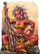 Aka oni by maxa art-d8jkrnw