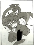 Cutout Werecat Censor